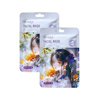 Mascarilla Anime Flor Lila 30g - Bioaqua 2und